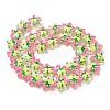 Transparent Glass Beads Strands LAMP-K037-15G-2