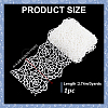 Polyester Lace Trim OCOR-WH0111-142B-2