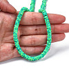 Handmade Polymer Clay Beads Strands CLAY-R089-6mm-167-6