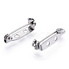 Non-Tarnish 304 Stainless Steel Pin Brooch Back Bar Findings STAS-Q184-04B-2