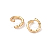 Brass Open Jump Rings KK-G604-08G-15-2