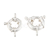 Rack Plating Brass Spring Ring Clasps KK-D399-B-S-NF-3