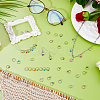 45Pcs 15 Colors 304 Stainless Steel Locking Stitch Markers PALLOY-FH00179-4