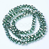 Electroplate Glass Beads Strands EGLA-A034-T6mm-C03-2
