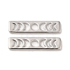 Brass Moon Phase Bar Links KK-H756-01P-2