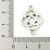 Tibetan Style Alloy Connector Charms TIBE-I026-6023AS-3