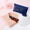 2Pcs 2 Colors PU Imitation Leather Envelope Glasses Bag FIND-GA0002-73-9