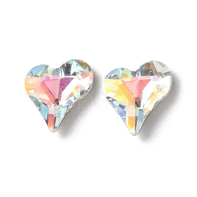 Light AB Style Glass Rhinestone Cabochons RGLA-J017-A-001LA-1