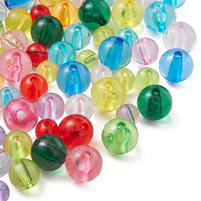 Transparent Acrylic Beads MACR-YW0002-83-1