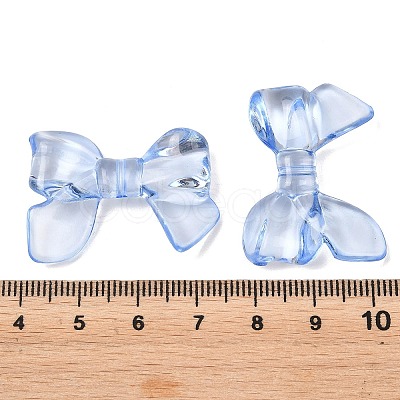 Transparent Acrylic Beads MACR-N013-069B-1
