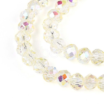 Transparent Glass Beads Strands LS-EGLA-N016-3mm-05-1