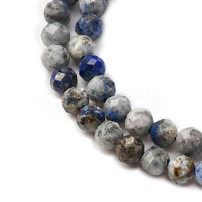 Natural Lapis Lazuli Beads Strands G-RM2025-A24-3mm-1