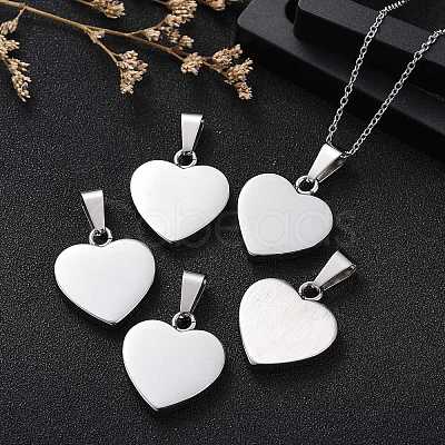 Tarnish Resistant Fashionable 304 Stainless Steel Stamping Blank Tag Pendants LS-STAS-J002A-01-1