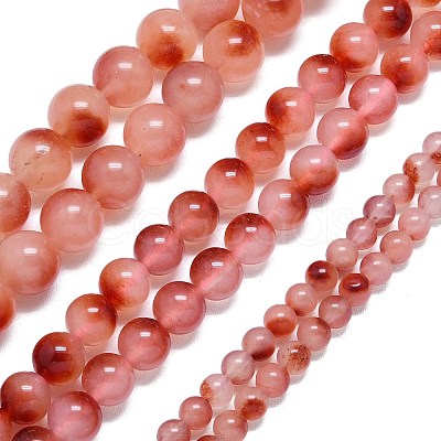 Natural Malaysia Jade Beads Strands G-B165-C01-6mm-1
