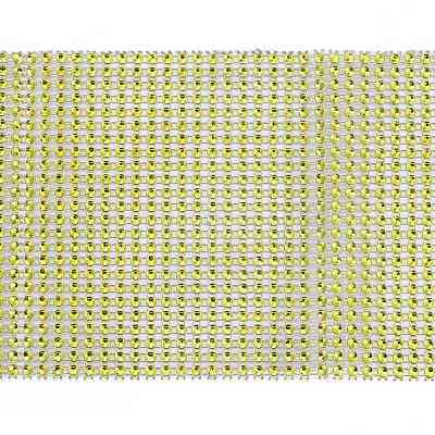 24 Rows Plastic Diamond Mesh Wrap Roll DIY-L049-05H-1