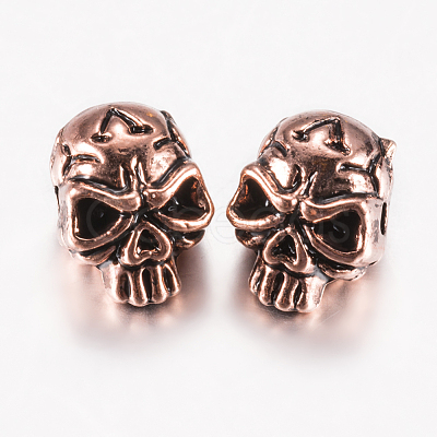 Tibetan Style Alloy Beads PALLOY-F200-11ARG-1