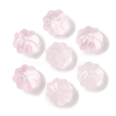 Transparent Spray Paint Glass Beads GLAA-Z011-10G-1