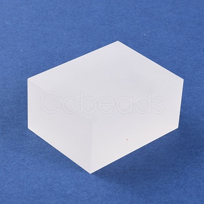 Frosted Acrylic Display Stands AJEW-WH0258-275D-1