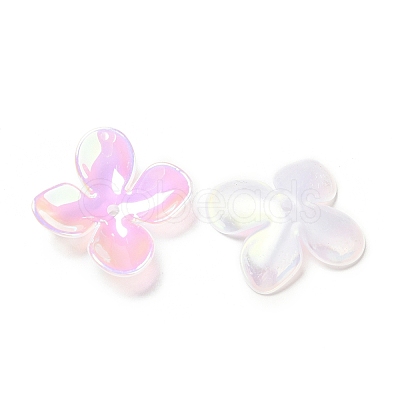 Opaque Acrylic Bead Caps MACR-C009-10-1