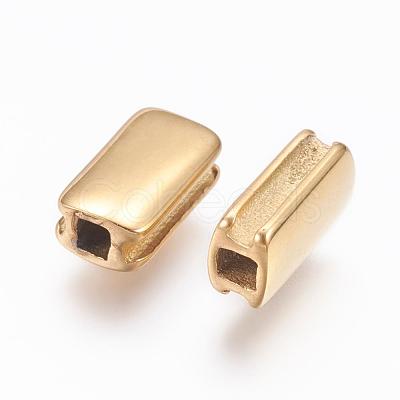 304 Stainless Steel Beads STAS-E130-01G-1