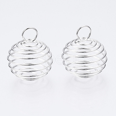 Iron Wire Pendants X1-IFIN-R231-25mm-S-1