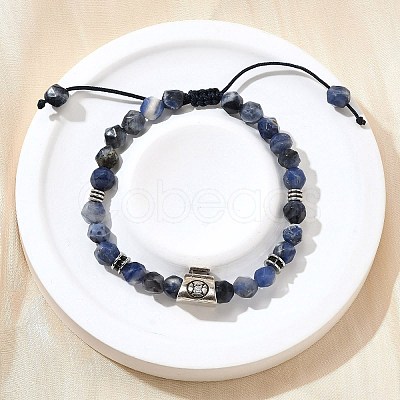 Brass Beaded Bracelets BJEW-Z094-03-1