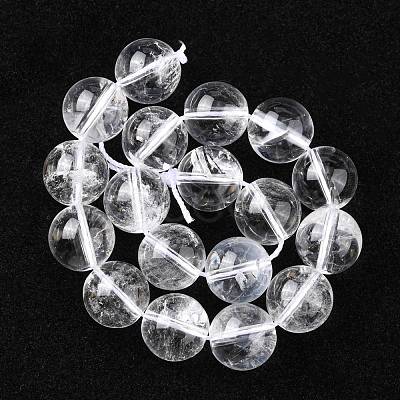 Natural Quartz Crystal Beads Strands X-G-C175-10mm-2-1