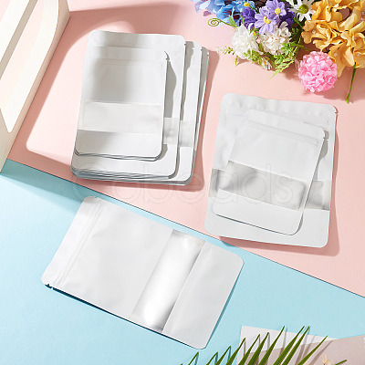 18Pcs 3 Styles PE Resealable Bags with Window OPP-TAD0001-01F-1