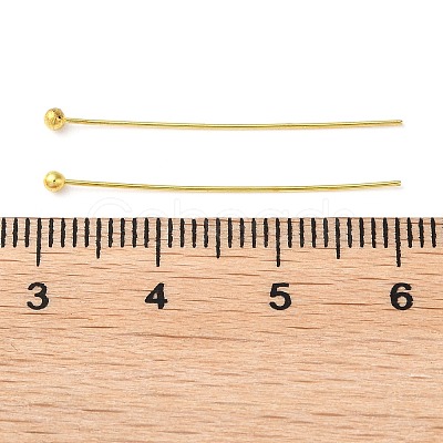 Brass Ball Head Pins RP0.5X30MM-G-01-1