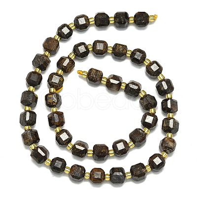 Natural Bronzite Beads Strand G-I376-D66-01-1