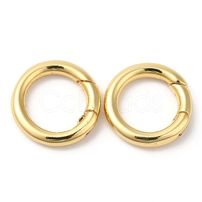 Brass Spring Gate Rings KK-R143-24G-1