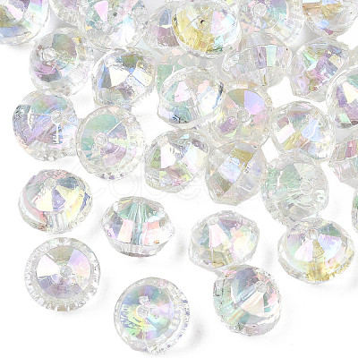 Transparent Acrylic Beads X-TACR-S156-012-1