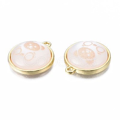 Resin Pendants PALLOY-N161-001-NR-1
