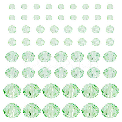 4 Strands 4 Styles Glass Beads Strands EGLA-TA0012-97B-1