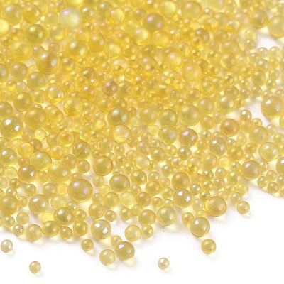 Glass Beads GLAA-WH0030-12J-1