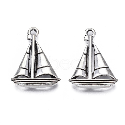 Tibetan Style Alloy Pendants TIBEP-N008-109-1