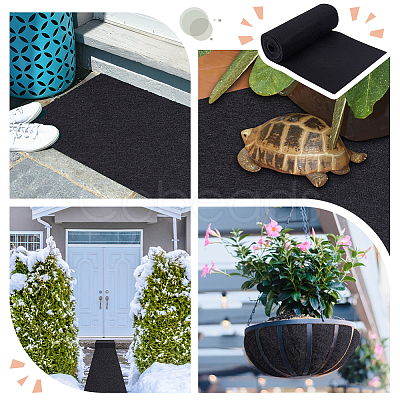 Rectangle Felt Planting Inner Cloth FIND-WH0111-731-1