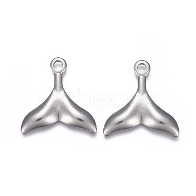 Tarnish Resistant 304 Stainless Steel Pendants STAS-F207-06P-B-1