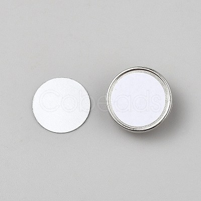 Alloy Sublimation Blank Brooch Pin DIY-WH20025-025B-1