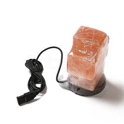 USB Natural Himalayan Rock Salt Lamp DJEW-P002-02D-1