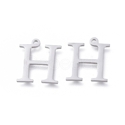 Tarnish Resistant 304 Stainless Steel Charms STAS-K215-02P-1