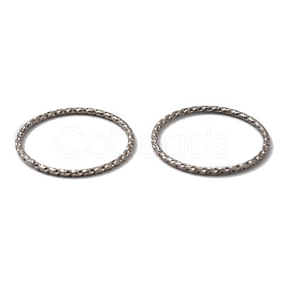 Non-Tarnish 304 Stainless Steel Saw Cut Open Jump Rings STAS-L262-37B-P-1