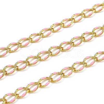 Brass Curb Chains CHC-L039-46L-G-1