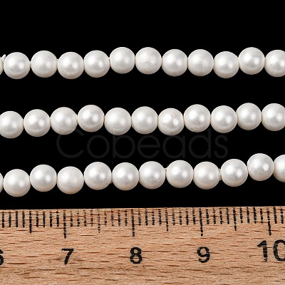 Round Shell Pearl Bead Strands LS-BSHE-L011-4mm-A013A-1