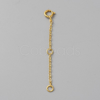 925 Sterling Silver Cable Chain Extender FIND-WH0420-02C-G-1