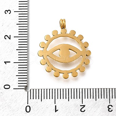 304 Stainless Steel Pendants STAS-R159-56G-04-1