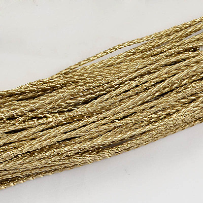 Braided Imitation Leather Cords LC-S005-056-1