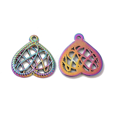 Ion Plating(IP) 304 Stainless Steel Pendants STAS-H212-21MC-1
