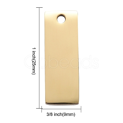 Ion Plating(IP) 304 Stainless Steel Pendants LS-STAS-I140-22B-G-1