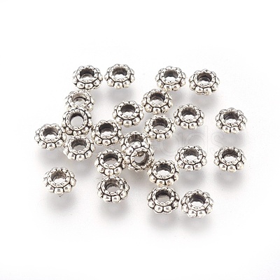 Tibetan Style Alloy Spacer Beads LF1565Y-NF-1